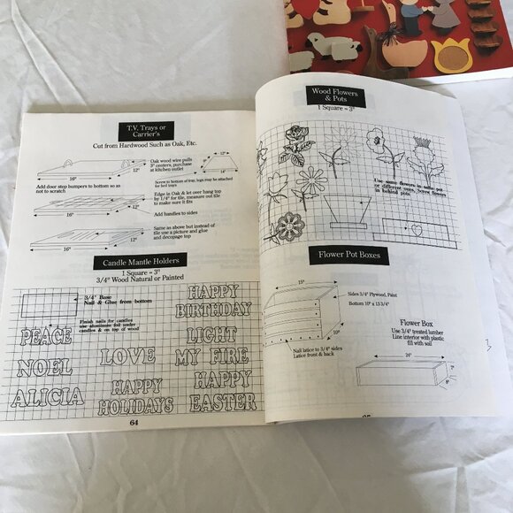 Scroll saw country patterns book 550 wood patterns woodworking designs - Picture 5 of 8